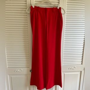 Alice Olivia red pants, size 0